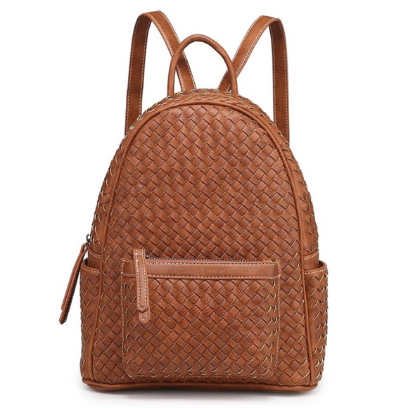 Handbags - Womens Backpack Purse, Woven